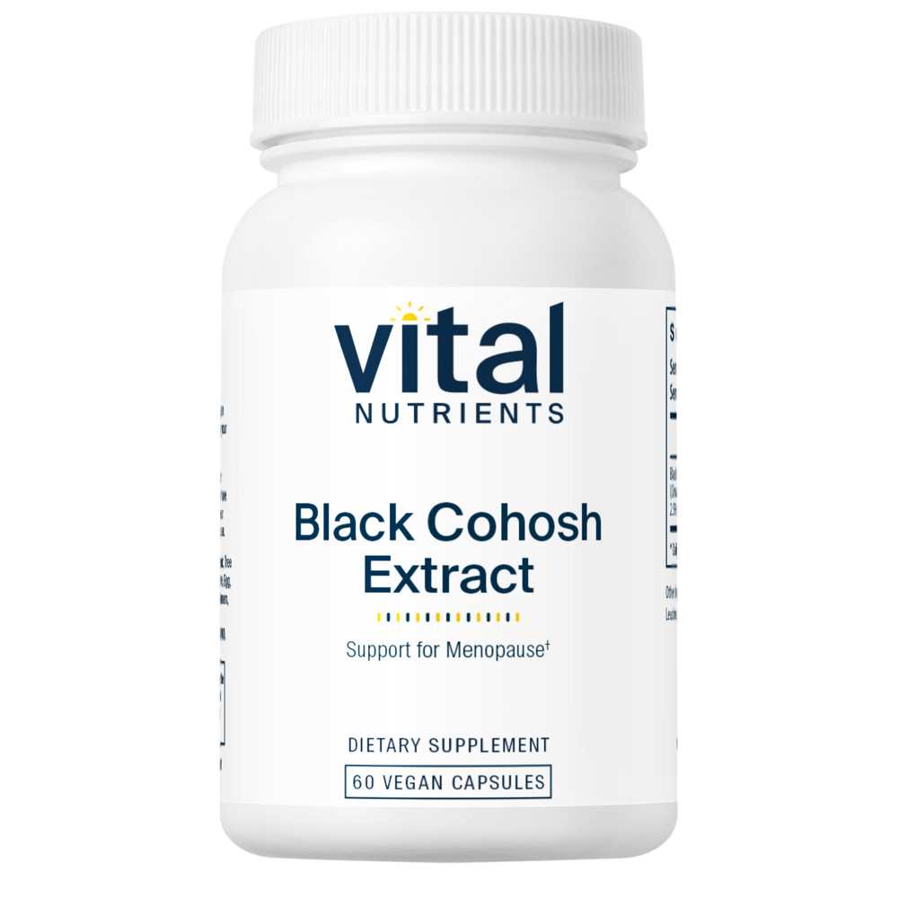 Vital Nutrients Black Cohosh Extract 250mg 60 Caps