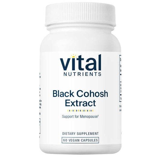 Vital Nutrients Black Cohosh Extract 250mg 60 Caps