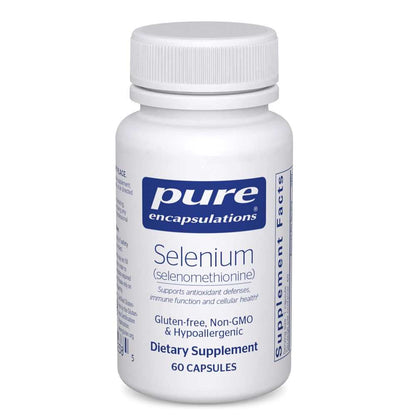 Pure Encapsulations Selenium – Selenomethionine Form | 60 Capsules