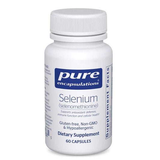 Pure Encapsulations Selenium – Selenomethionine Form | 60 Capsules