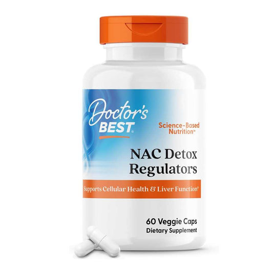 Doctor's Best NAC Detox Regulators, 60 Veggie Caps