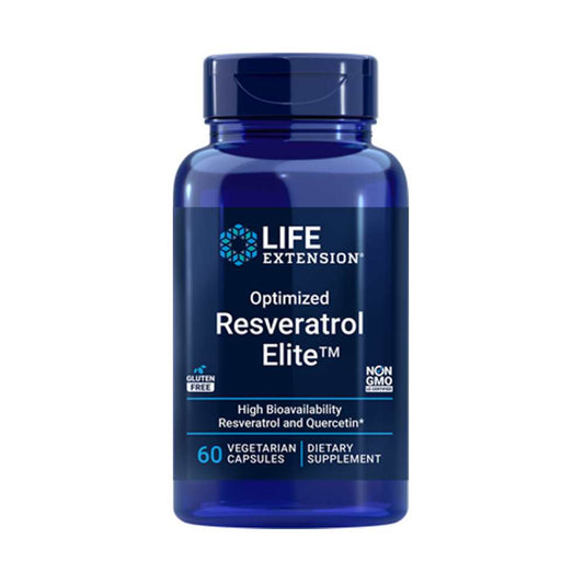Life Extension Optimized Resveratrol Elite™ 60 Vegetarian Capsules