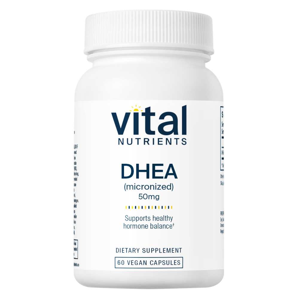 Vital Nutrients Dhea (micronized) 50mg 60 Caps