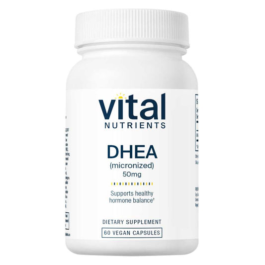 Vital Nutrients Dhea (micronized) 50mg 60 Caps