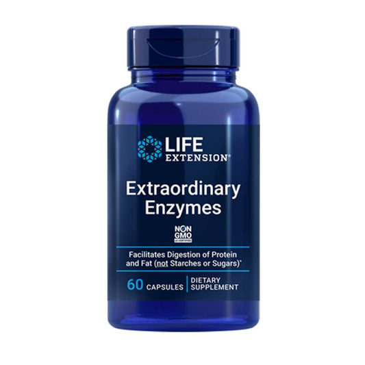 Life Extension Extraordinary Enzymes – 60 Capsules