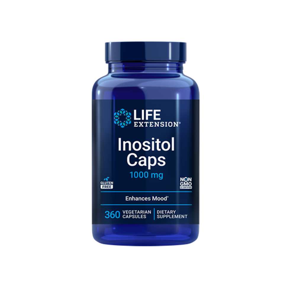 Life Extension Inositol 1000 Mg – 360 Vegetarian Capsules
