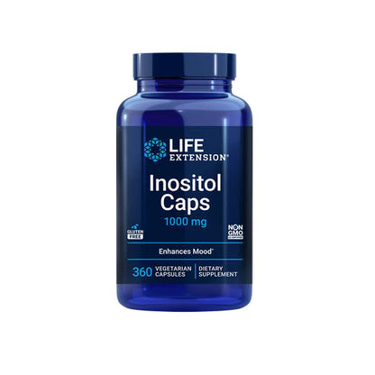 Life Extension Inositol 1000 Mg – 360 Vegetarian Capsules