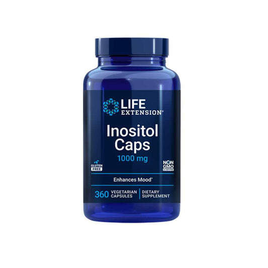 Life Extension Inositol 1000 Mg – 360 Vegetarian Capsules