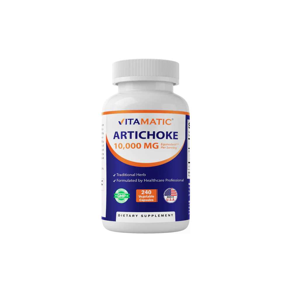 Vitamatic Artichoke Extract 240 Vegetable Capsules 10000mg