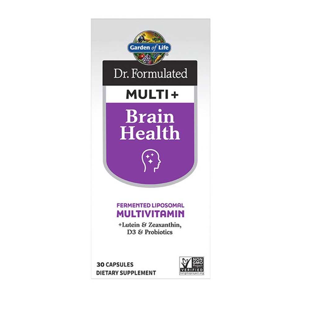 Garden of Life Dr. Formulated Multi Plus Brain Health 30 Capsules