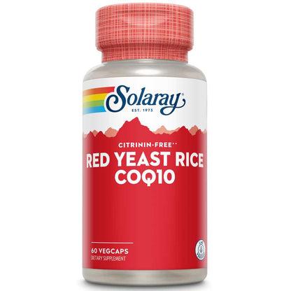 Solaray Red Yeast Rice + Co Q-10 60 Caps