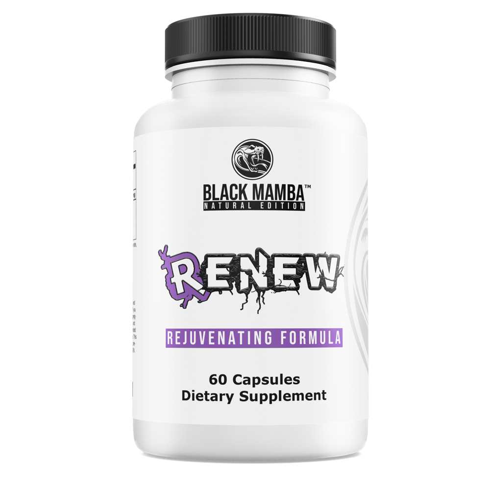 Black Mamba Renew - Rejuvenating Formula 60 Caps