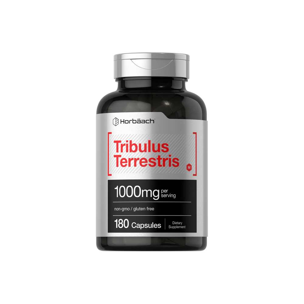Horbäach Tribulus Terrestris 1000mg per Serving | 180 Capsules