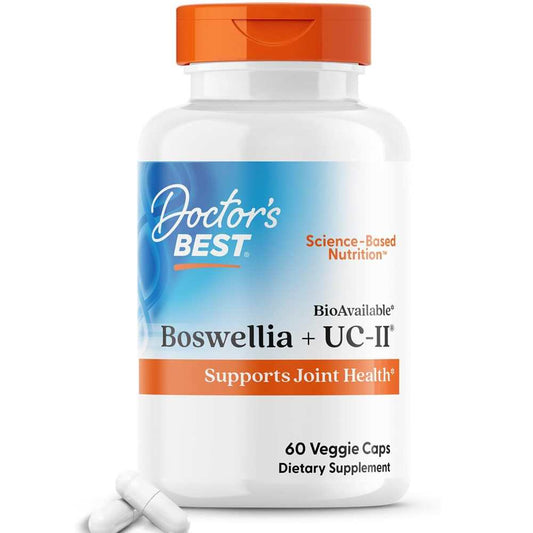 Doctor's Best Boswellia with Uc Ii, 60 Veggie Caps