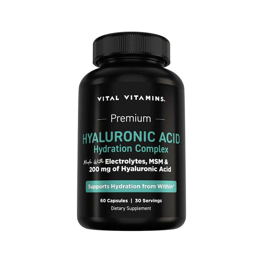 Vital Vitamins Hyaluronic Acid Hydration Complex 60 caps