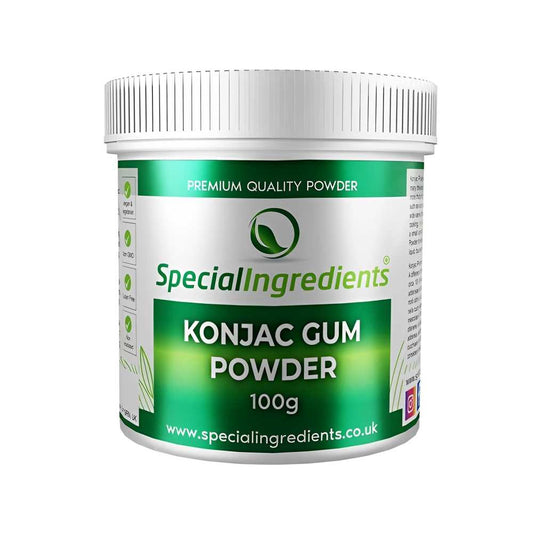 Special Ingredients Premium Konjac Gum Powder – 100g | High-Quality Fiber for Cooking & Dietary Support