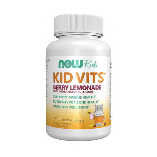 Now Foods Kid Vits – Immune & Bone Health Support – 120 Chewable Tablet