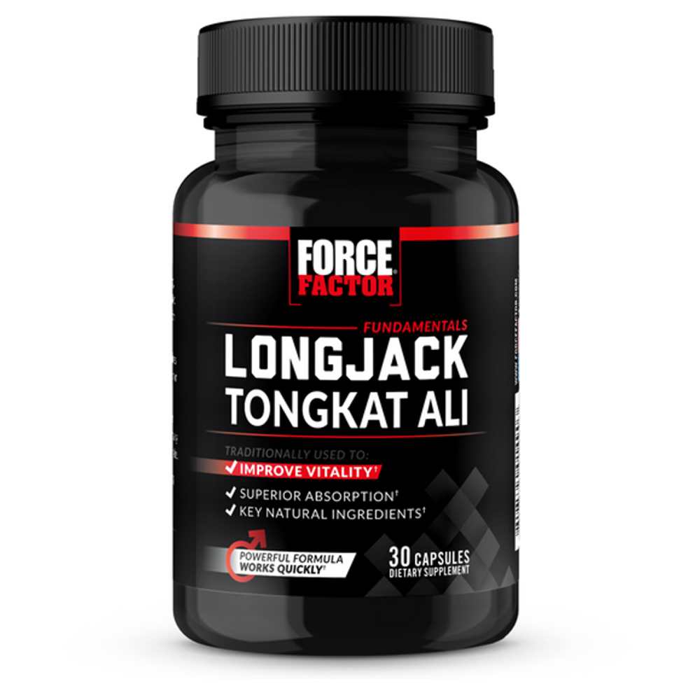 Force Factor Longjack Tongkat Ali – 30 Capsules