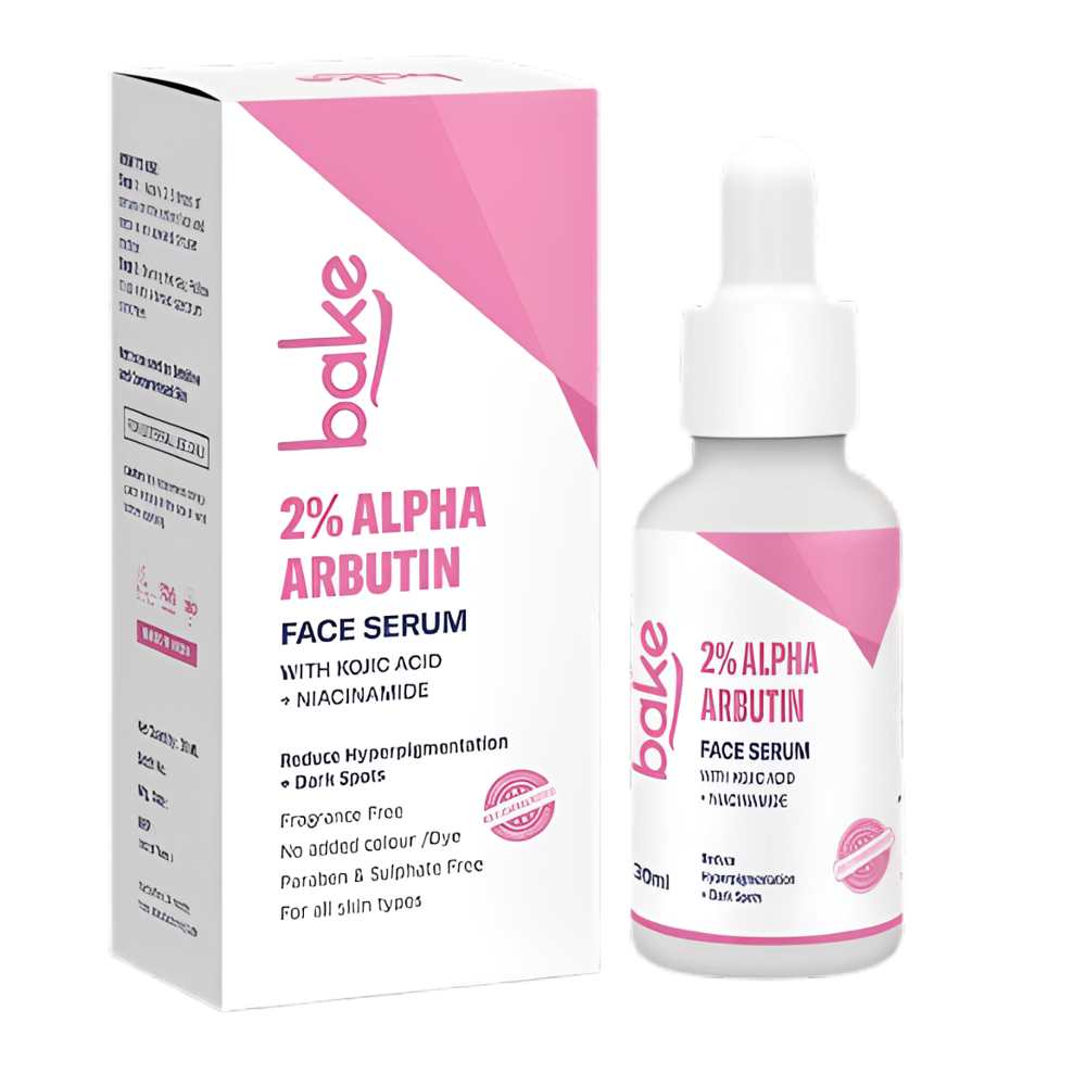 Bake 2% Alpha Arbutin Face Serum with Kojic Acid & Niacinamide