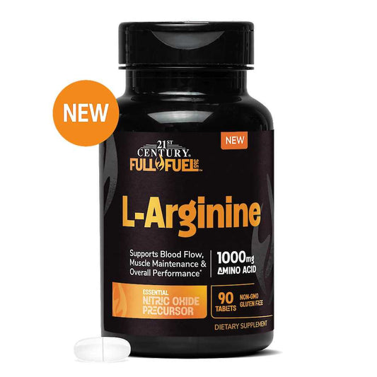 21st Century Full Fuel™ 365 L-Arginine 1000 Mg 90 Tabs