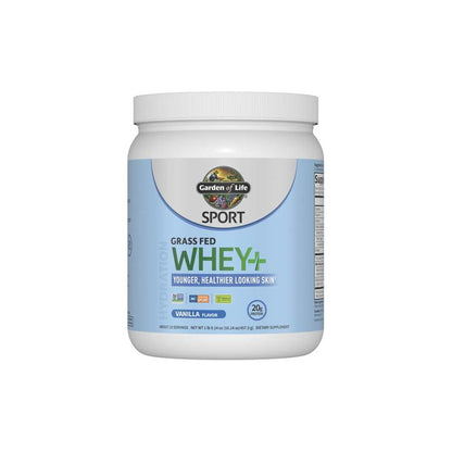 Garden of Life Sport Grass Fed Whey+ Skin Protein Powder - Vanilla 457g