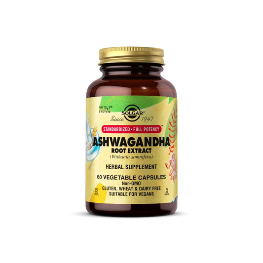 Solgar Sfp Ashwagandha Root Extract 60 Vegetable Capsules