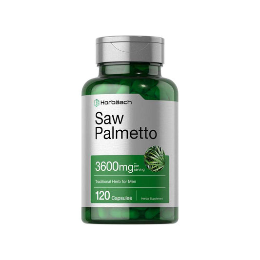 Horbäach Saw Palmetto 3600mg per Serving | 120 Capsules