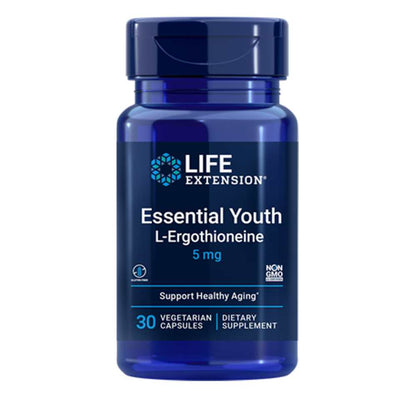 Life Extension Essential Youth L-Ergothioneine 5 Mg – 30 Vegetarian Capsules