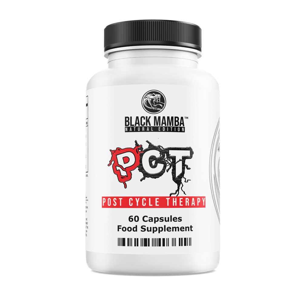 Black Mamba Pct - (now with Ksm-66 Ashwagandha) 60 Caps