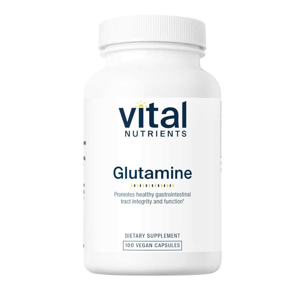 Vital Nutrients Glutamine 3400mg 100 Caps