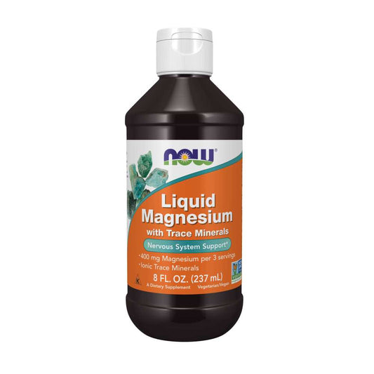 Now Foods Liquid Magnesium with Trace Minerals – 237ml