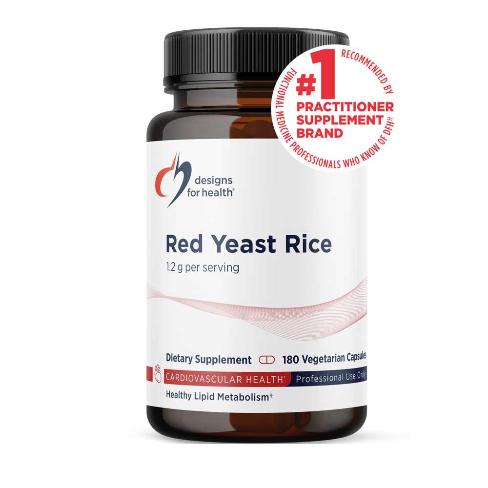 Designs for Health Red Yeast Rice 180 Caps