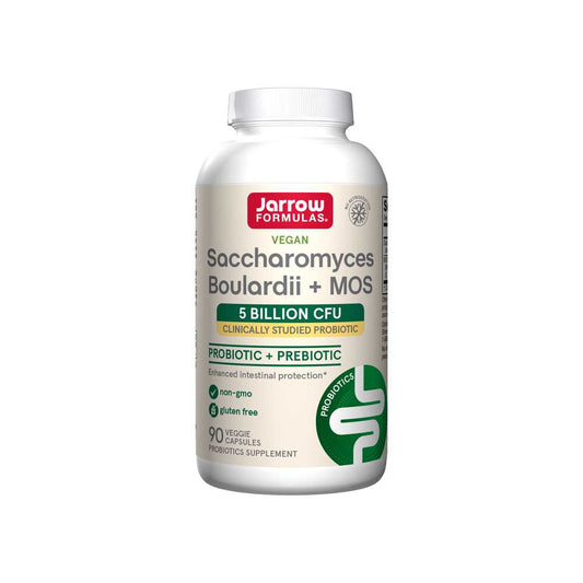 Jarrow Formulas Saccharomyces Boulardii + Mos 90 Caps