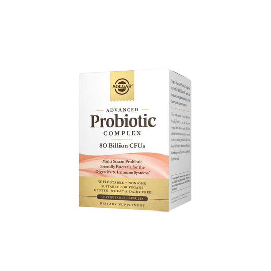 Solgar Advanced Probiotic Complex 30 Vegetable Capsules