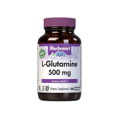 Bluebonnet Nutrition L-Glutamine 500 Mg 100 Caps