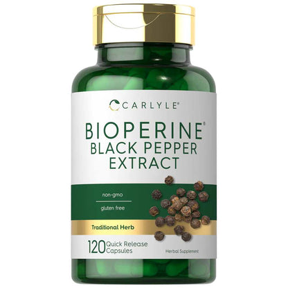 Carlyle Nutritionals Bioperine 10mg | 120 Capsules