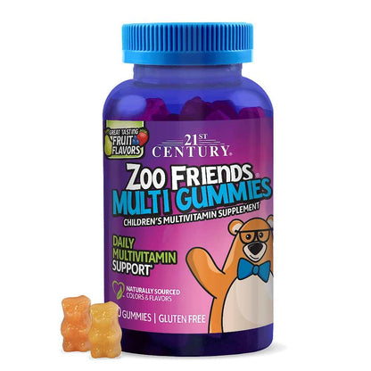 21st Century Zoo Friends® Multi 60 Gummies
