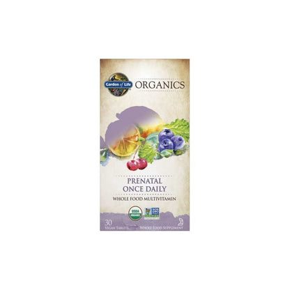 Garden of Life Organics Prenatal Once Daily 30 Tablets