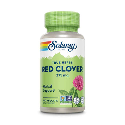 Solaray Red Clover Blossom 375mg 100 Caps