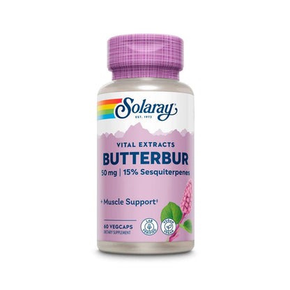 Solaray Butterbur Root Extract 50mg 60 Caps