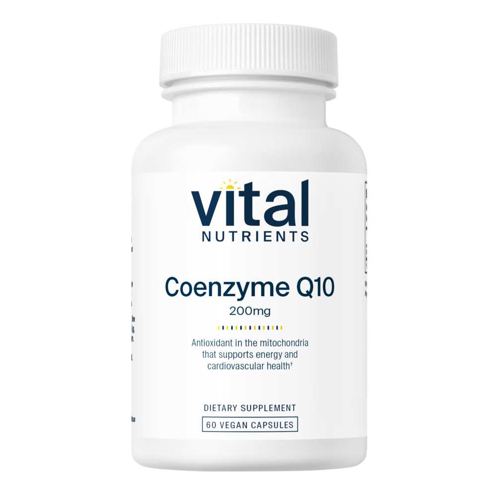 Vital Nutrients Co Enzyme Q10 200mg 60 Caps