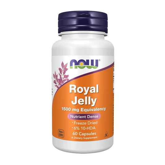 Now Foods Royal Jelly 1500 Mg – 60 Capsules