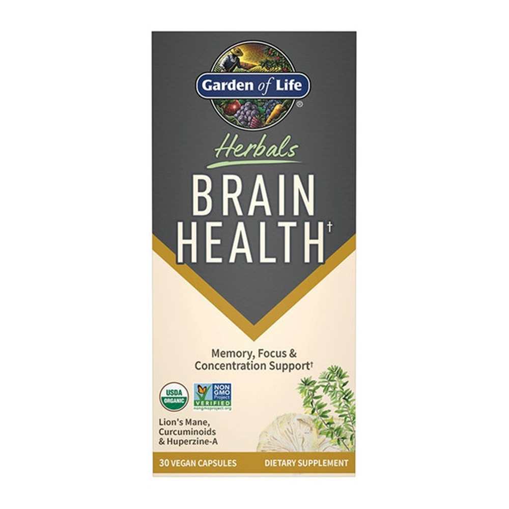 Garden of Life Herbals Brain Health† 30 Capsules