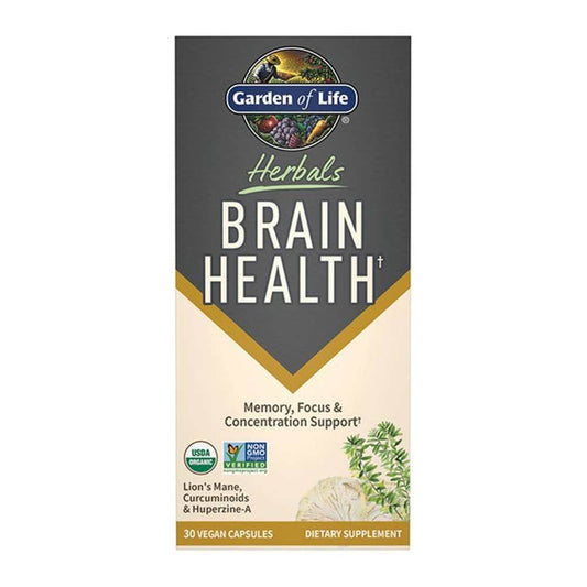 Garden of Life Herbals Brain Health† 30 Capsules
