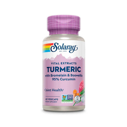 Solaray Turmeric Root Ext, Formula 60 Caps