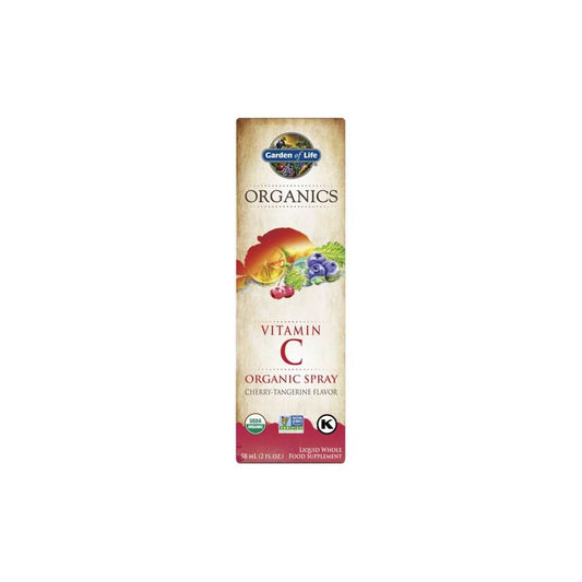 Garden of Life Organics Vitamin C Organic Spray Cherry Tangerine 2oz (58ml) Liquid