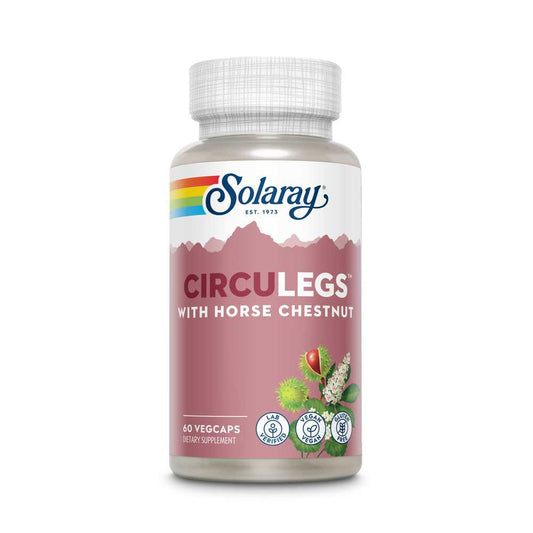 Solaray Circu Legs, Circulation Support 60 Caps