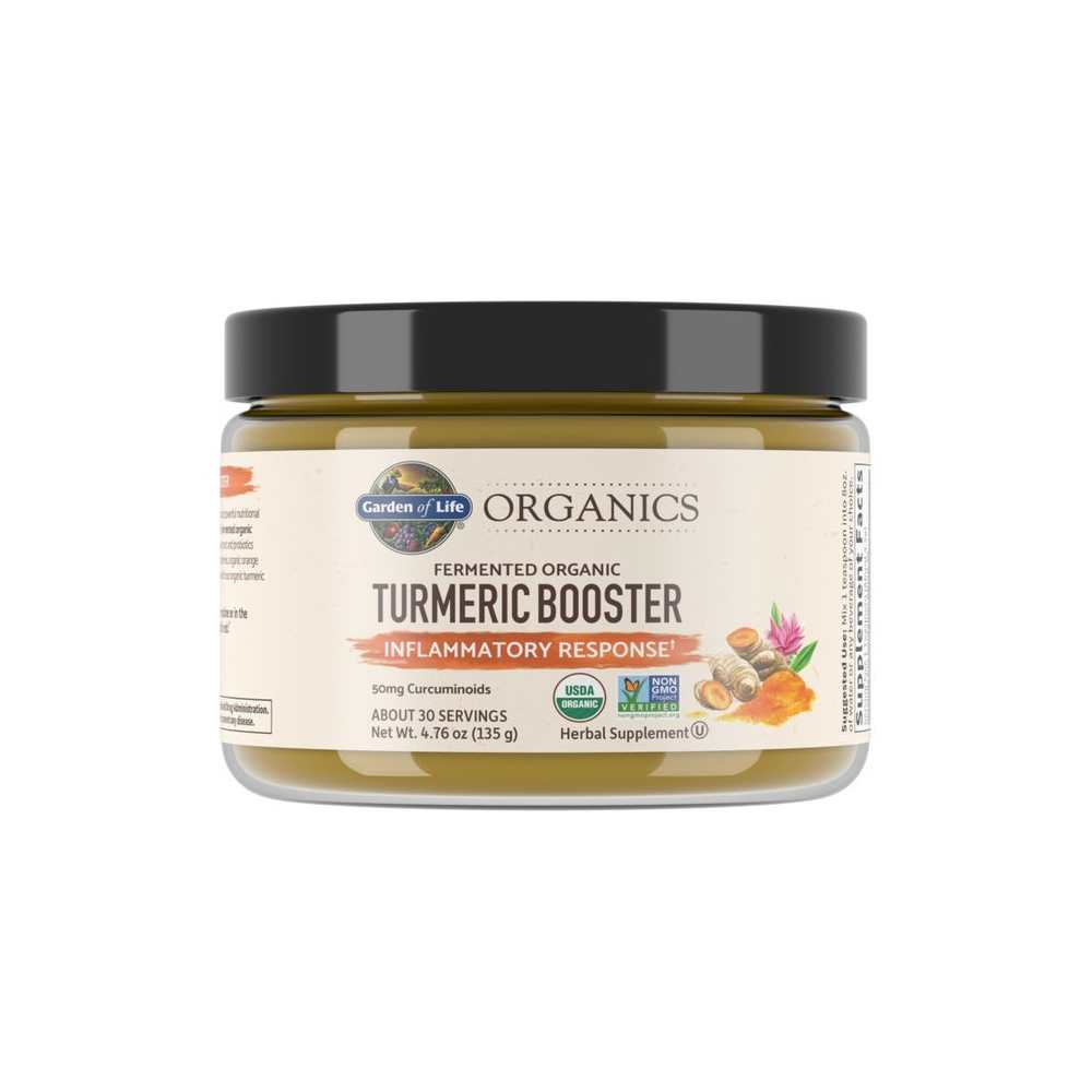 Garden of Life Organics Fermented Organic Turmeric Booster Powder 135g