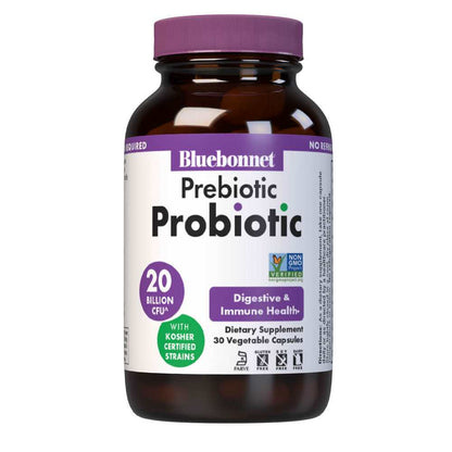 Bluebonnet Nutrition Prebiotic Probiotic 20 Billion Cfu^ 30 Caps