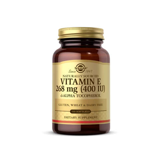 Solgar Vitamin E 268 Mg (400 Iu) Alpha 100 Softgels